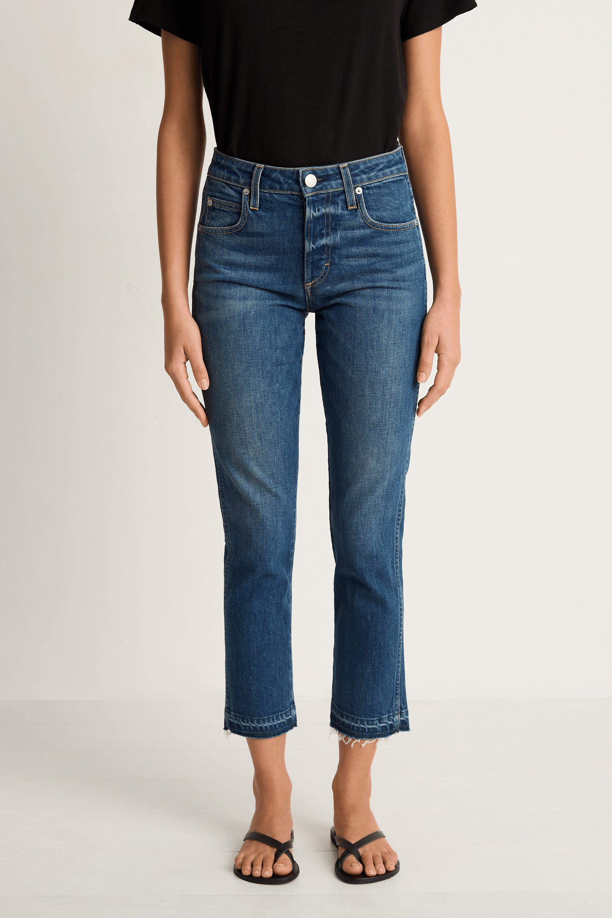 AMO Denim Babe Jeans - True Blue