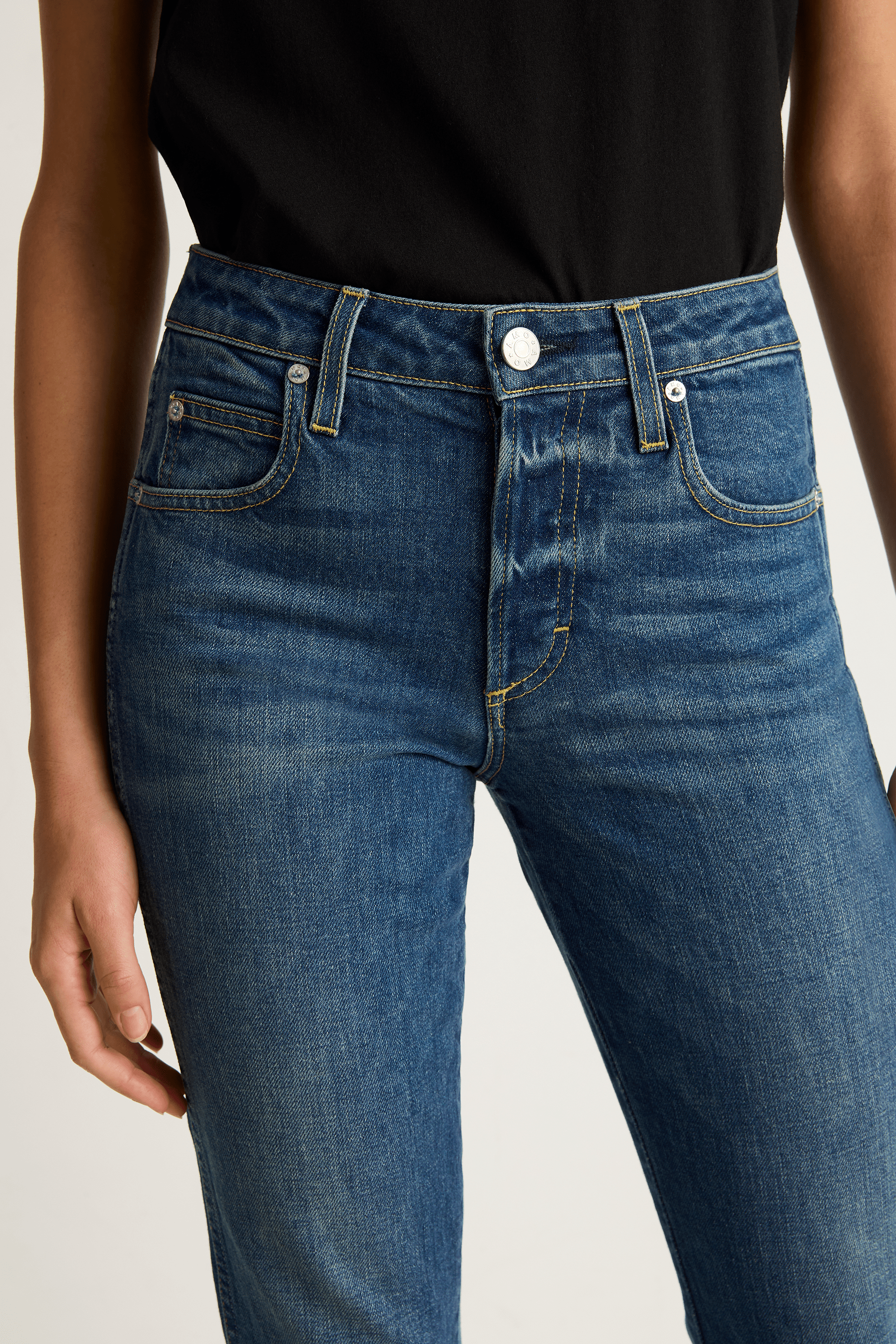 AMO Denim Babe Jeans - True Blue