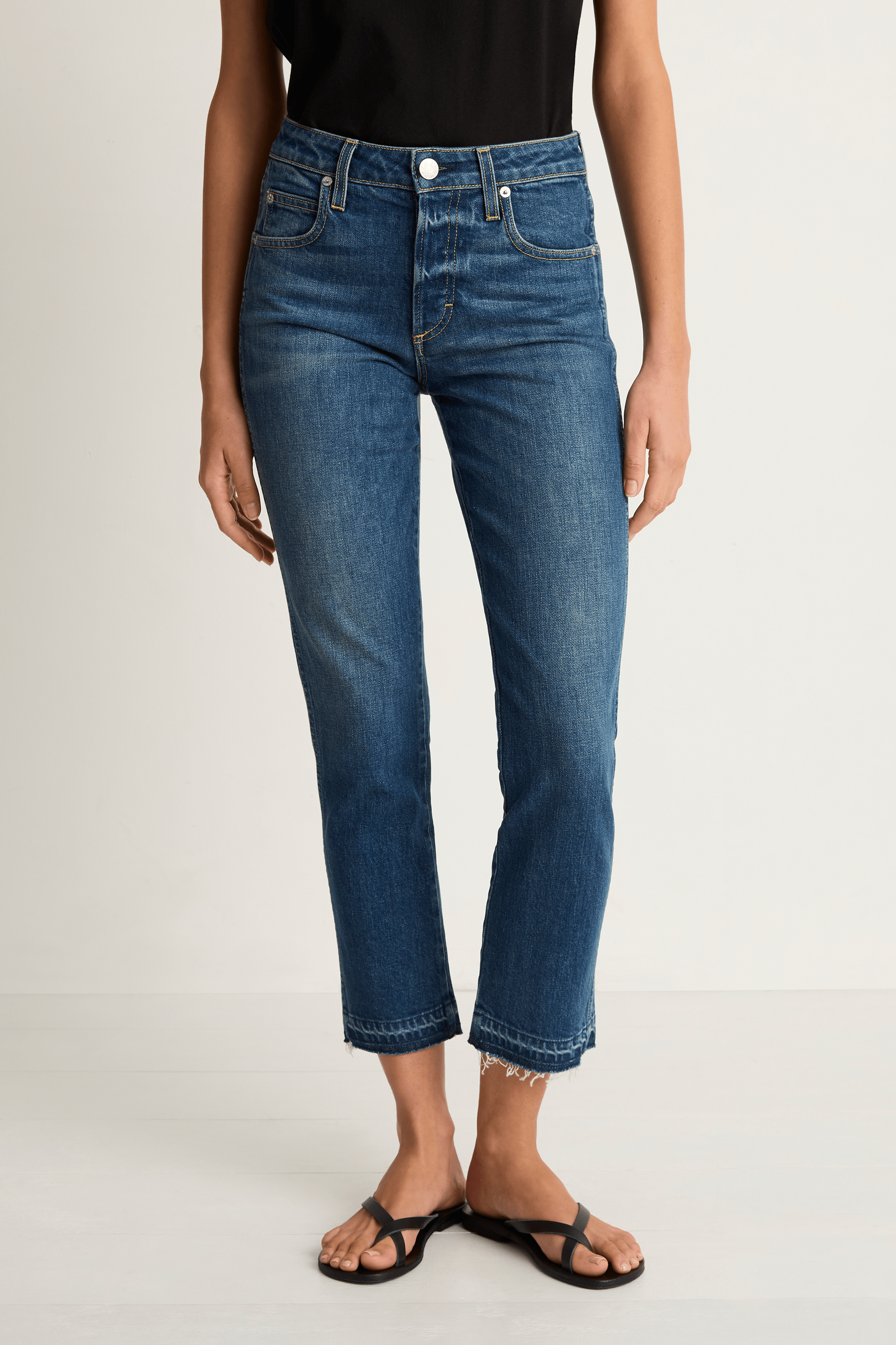 AMO Denim Babe Jeans - True Blue