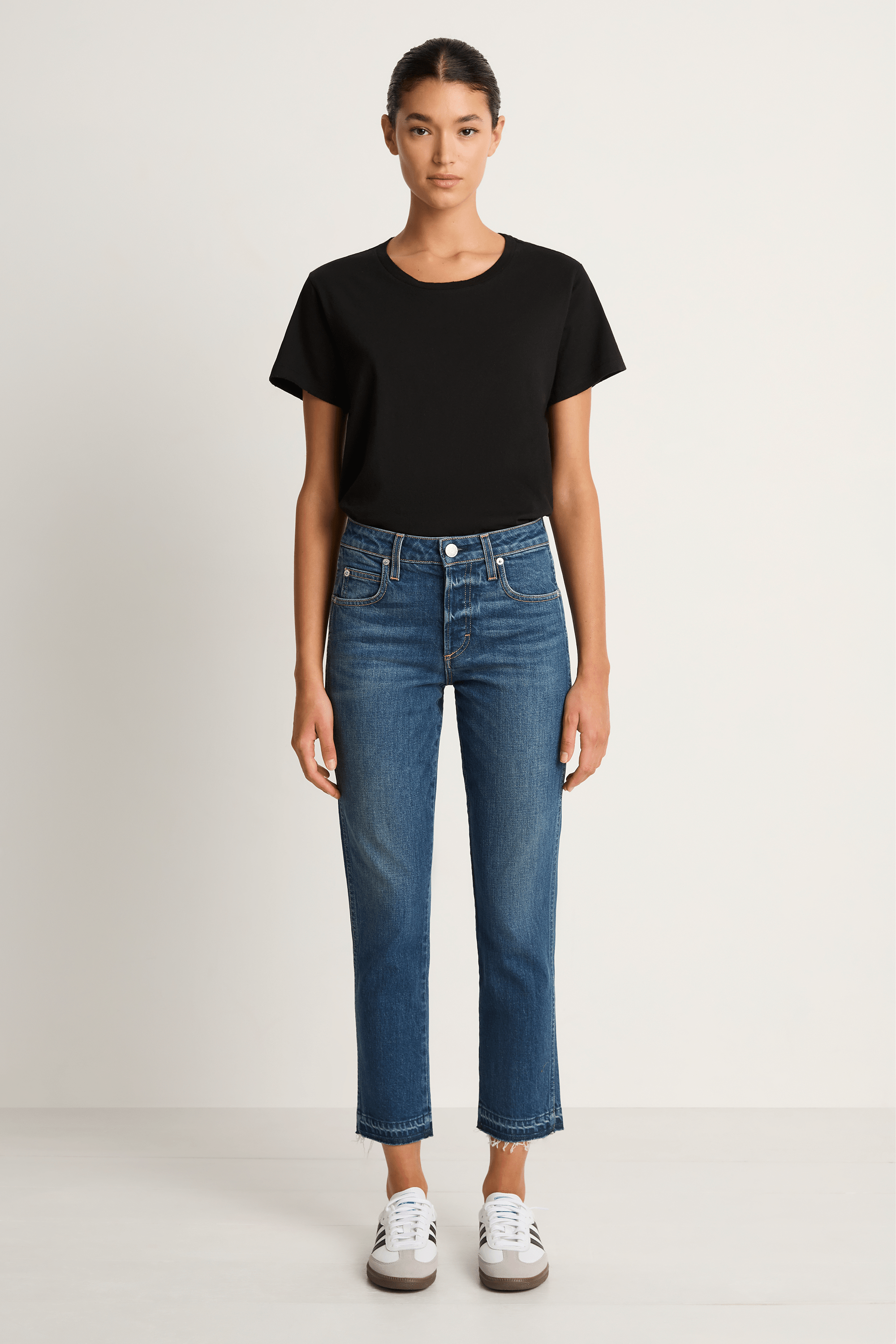 AMO Denim Classic tee in black