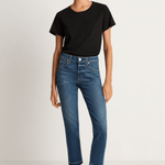 AMO Denim Classic tee in black