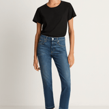 AMO Denim Classic tee in black