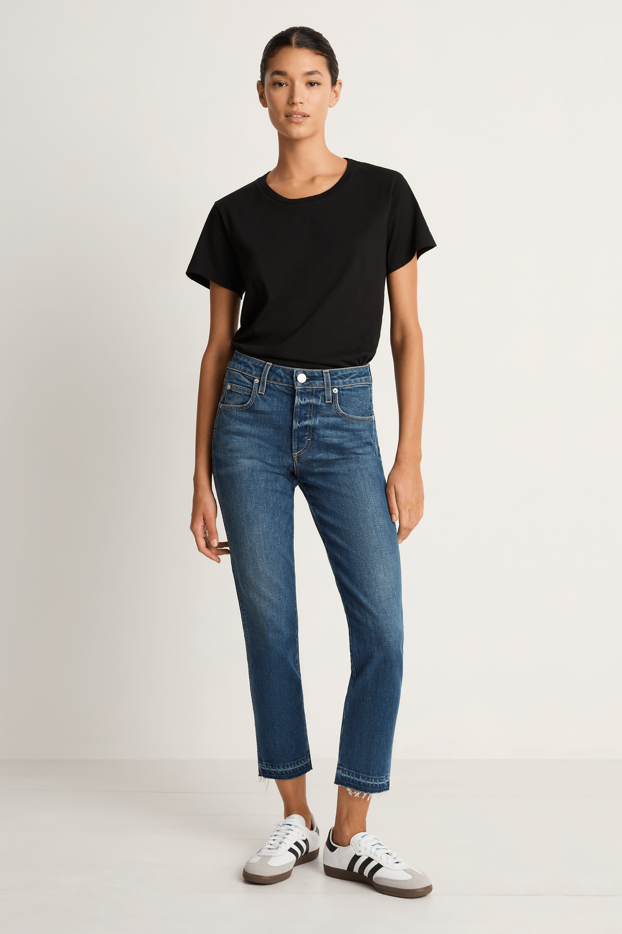 AMO Denim Classic tee in black