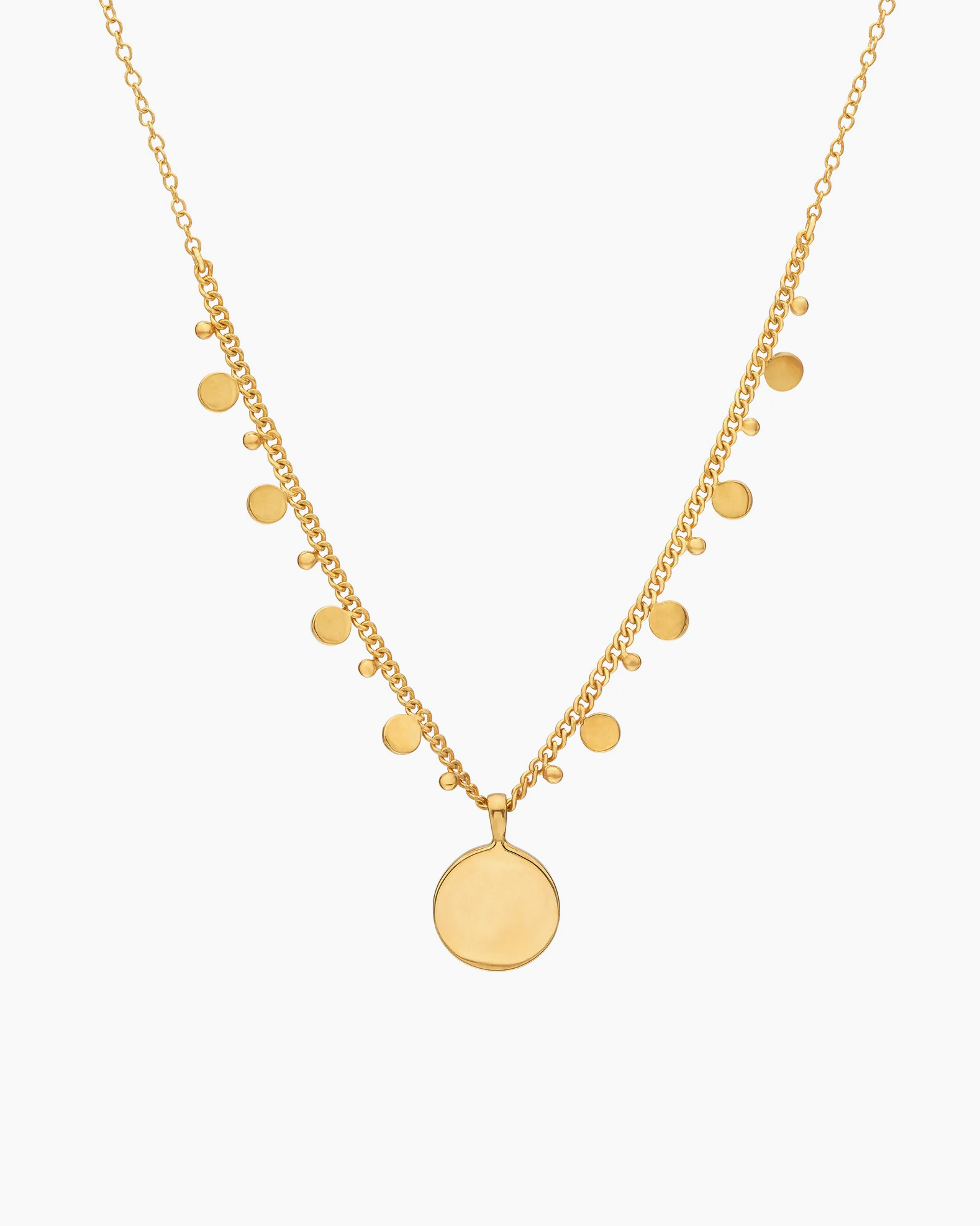 Anna Beck Rooh Charm Necklace - Gold