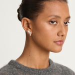 Annika Inez Petite Cravat Studs - Silver