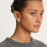 Annika Inez Petite Cravat Studs - Silver