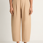 Apiece Apart Bari Crop Trouser - Desert