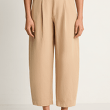 Apiece Apart Bari Crop Trouser - Desert