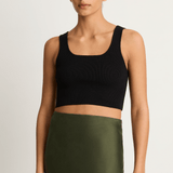 Apiece Apart Ilia Crop - Black