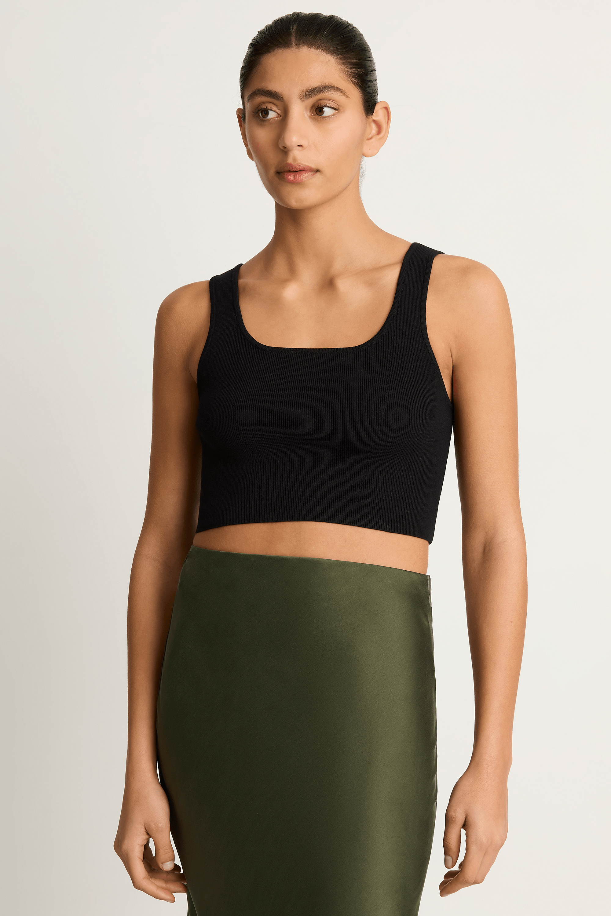 Apiece Apart Ilia Crop - Black