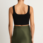 Apiece Apart Ilia Crop - Black