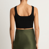 Apiece Apart Ilia Crop - Black