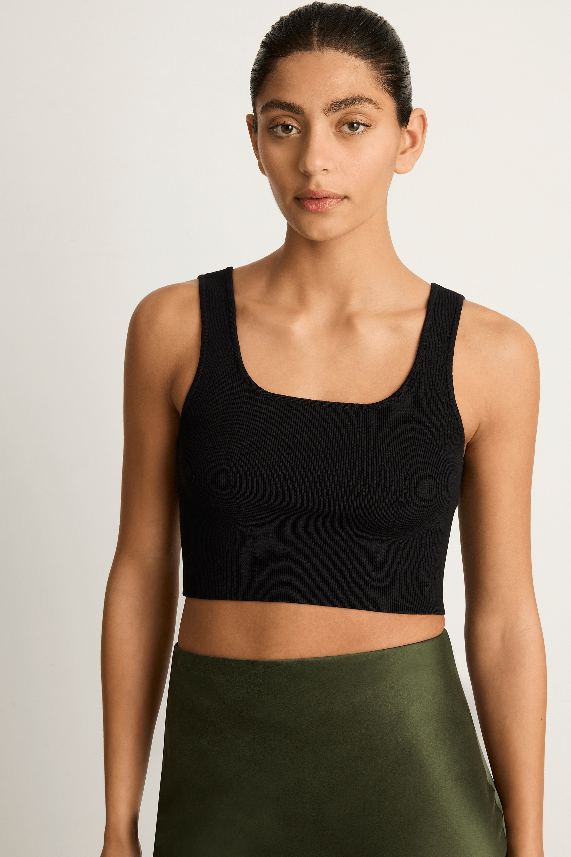 Apiece Apart Ilia Crop - Black