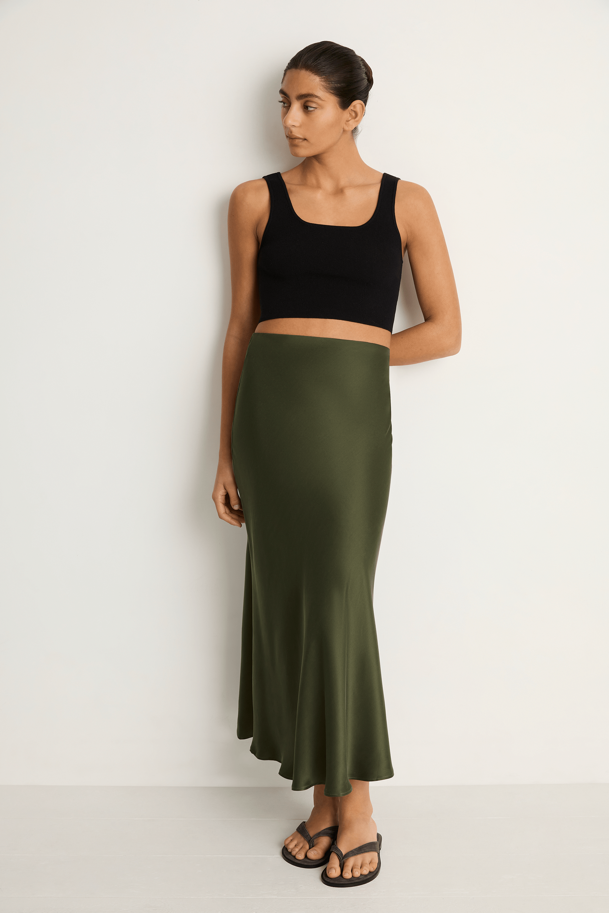 Apiece Apart Ilia Crop - Black