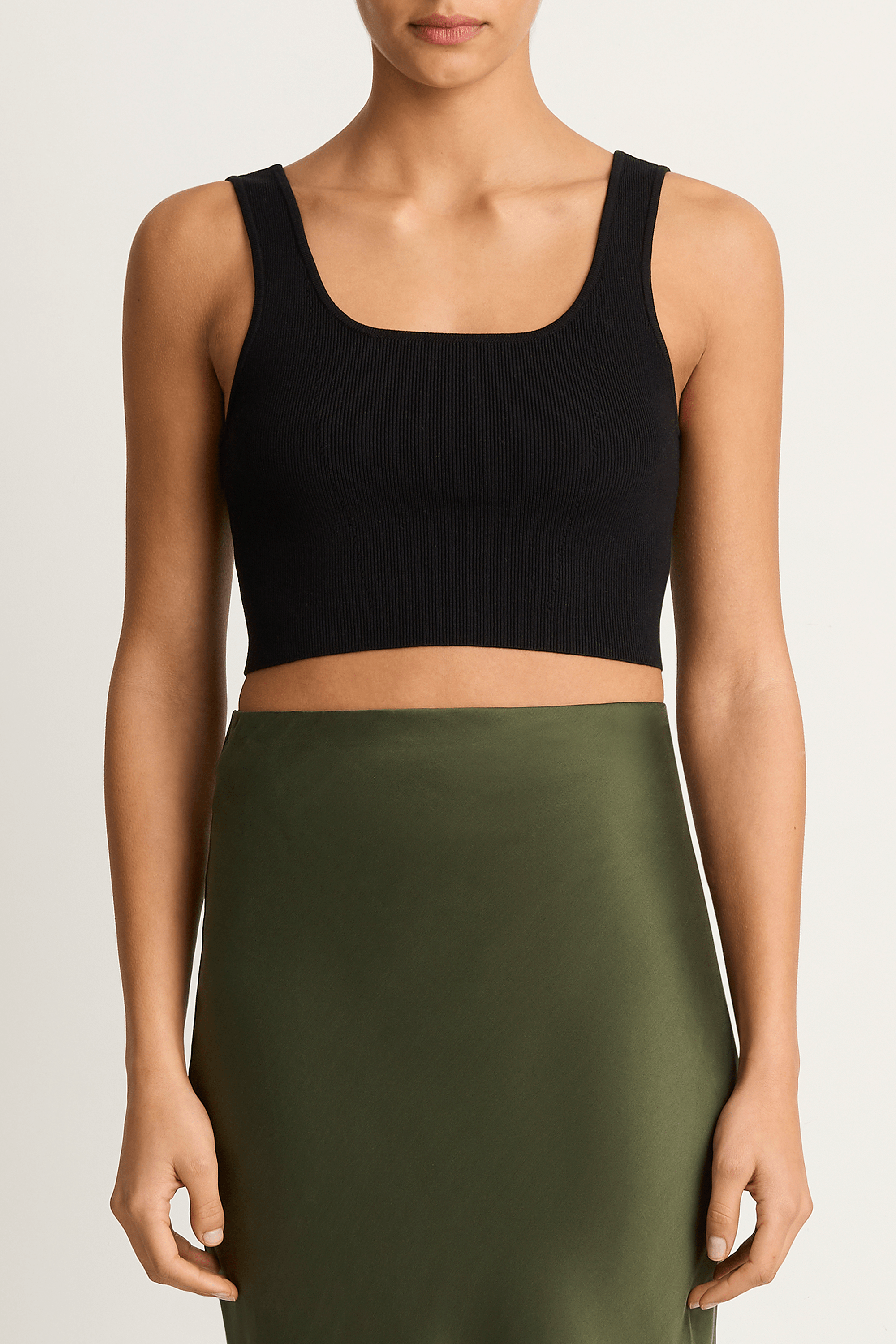 Apiece Apart Ilia Crop - Black