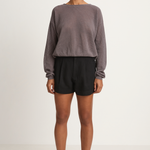 Demylee Marabel Cotton Sweater - Graphite