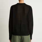 Apiece Apart Softest Tissue Weight Sweater - Black