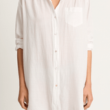 Cali Dreaming Lido Shirt Dress - White