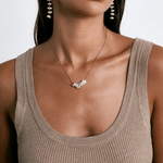 Chan Luu Anini Pearl Necklace Gold