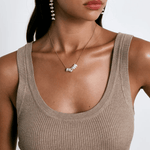 Chan Luu Anini Thread Thru Earrings Gold