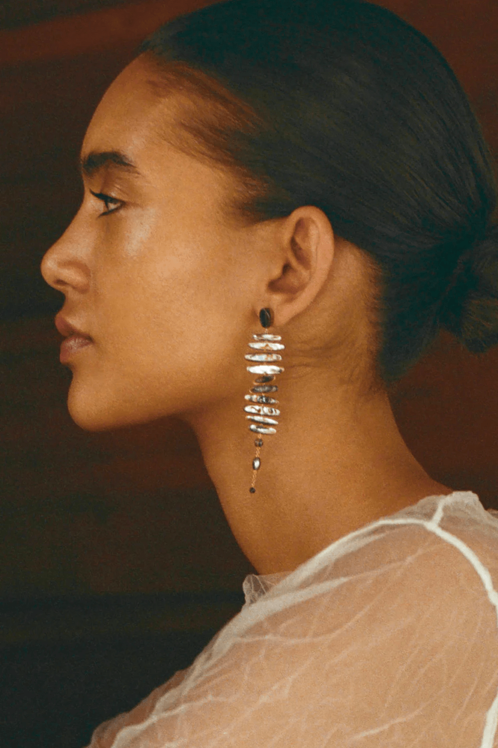 Chan Luu Mizumi Abalone Earrings