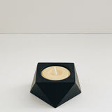 Daiyo Taper & Tealight Reversi Candle Holder - Black