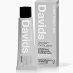 Davids Premium Toothpaste Charcoal & Peppermint 1.75 oz