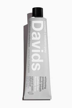 Davids Premium Toothpaste Charcoal & Peppermint 5.25 oz
