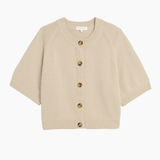 Demylee Amy Cotton Cardigan - Pearl Barley