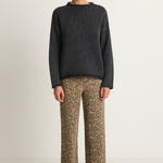 Demylee Lamis Cotton Sweater - Black