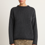 Demylee Lamis Cotton Sweater - Black
