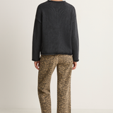 Demylee Lamis Cotton Sweater - Black