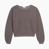 Demylee Marabel Cotton Sweater - Graphite