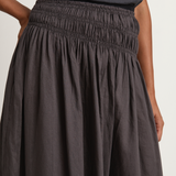 Elsa Esturgie Nacre Skirt - Carbon