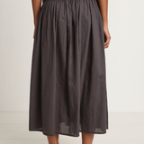 Elsa Esturgie Nacre Skirt - Carbon