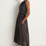 Elsa Esturgie Nacre Skirt - Carbon