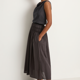 Elsa Esturgie Nacre Skirt - Carbon