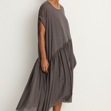 Elsa Esturgie Nenuphar Dress - Grey