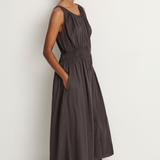 Elsa Esturgie Nirvana Dress - Carbon