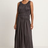 Elsa Esturgie Nirvana Dress - Carbon