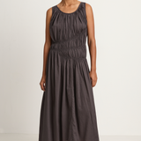 Elsa Esturgie Nirvana Dress - Carbon