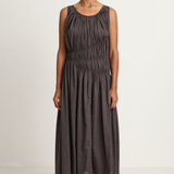 Elsa Esturgie Nirvana Dress - Carbon