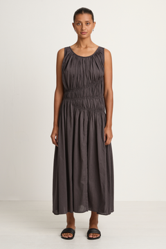 Elsa Esturgie Nirvana Dress - Carbon