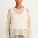 Elsa Esturgie Nord Sweater - Ecru