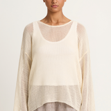 Elsa Esturgie Nord Sweater - Ecru