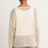 Elsa Esturgie Nord Sweater - Ecru