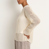 Elsa Esturgie Nord Sweater - Ecru