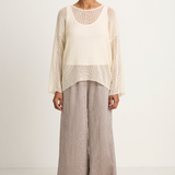 Elsa Esturgie Nord Sweater - Ecru