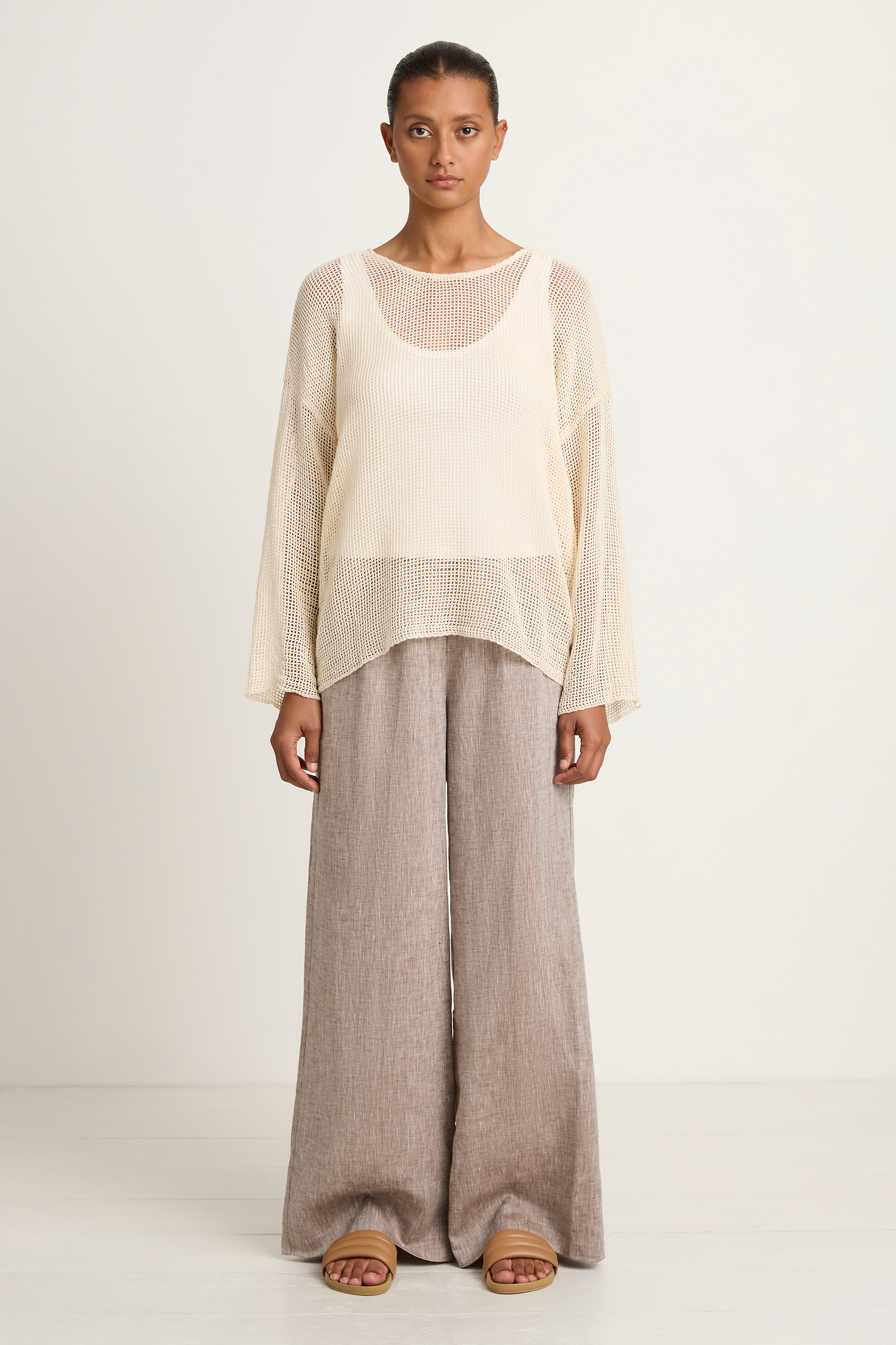 Elsa Esturgie Nord Sweater - Ecru