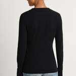 Enza Costa Cashmere Easy Cuffed U - Black